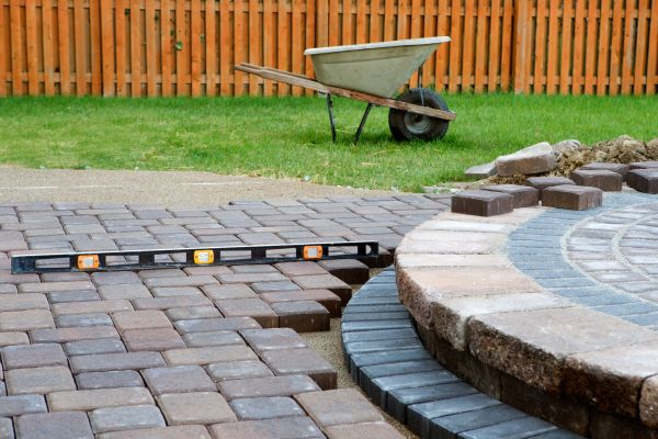Patio Brick Installation in Maryville