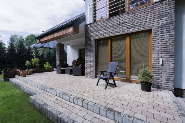 Backyard Paver Installation in Maryville