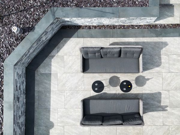 Porcelain Patio Installation in Maryville