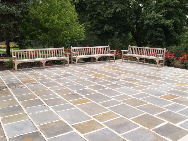 Slate Patio Installation in Maryville